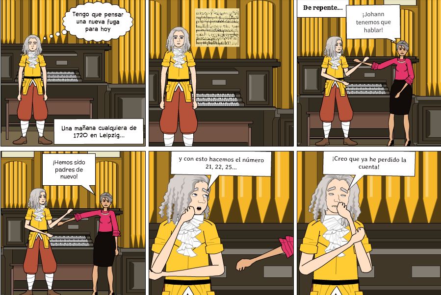 Clase de música: Creando un comic con pixton