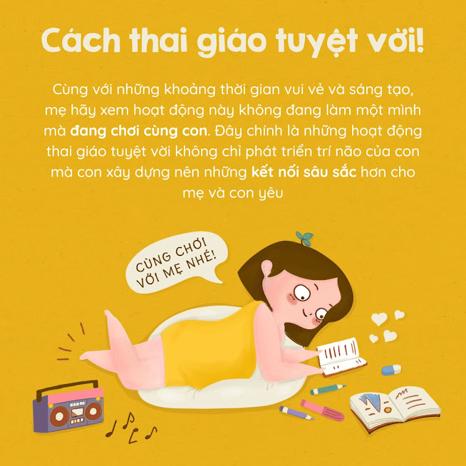 [A116] Những đầu sách thai giáo "chuẩn" nhất cho Bà Bầu