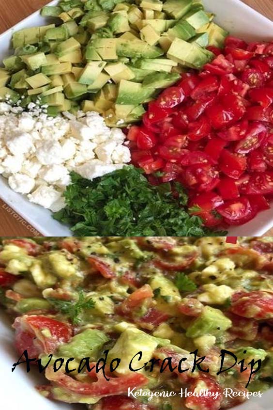 Avocado Crack Dip Dinner Recipes Chicken Healthy Low Carb