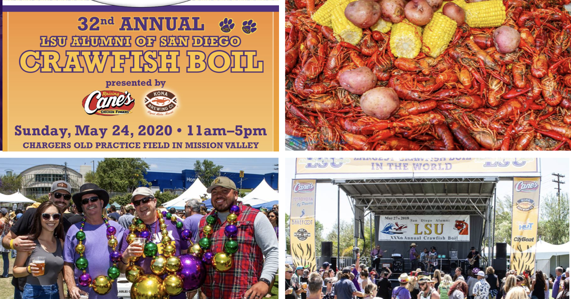 SanDiegoVille The Word's Largest Crawfish Boil Returns To San Diego On
