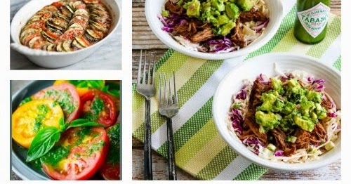Kalyn's Kitchen®: 25 Deliciously Healthy Low-Carb Recipes from August 2014