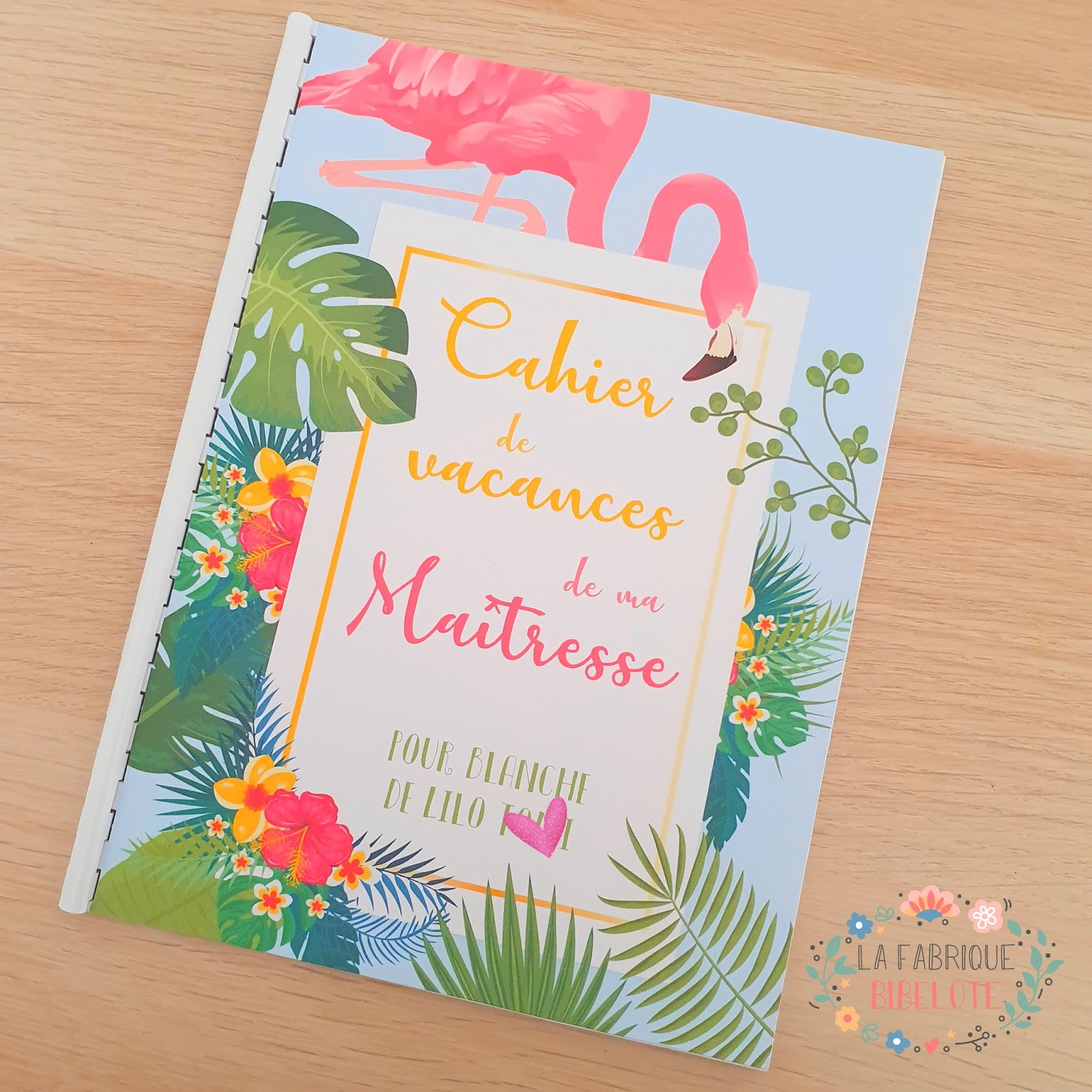 Cahier De Vacances Pour Maitresse