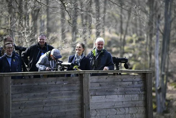 Crown Princess Victoria visited the Swedish Kennel Club, Birdwatching Tower, Japanese Garden, Ronneby OK, Swedish Society for Nature Conservation