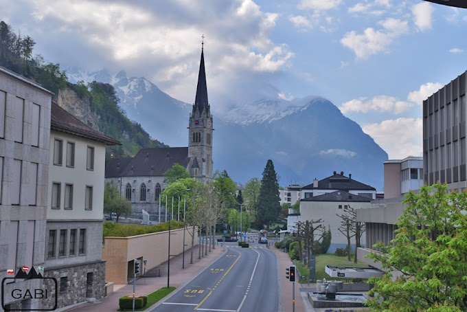 Vaduz - dzień w stolicy Liechtensteinu