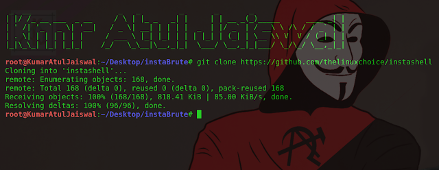 the-linux-choice-instashell by www.hackingtruth.in or www.kumaratuljaiswal.in