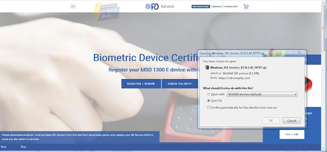 Morpho RD Service Software Download, How to Install Morpho Device in Computer,