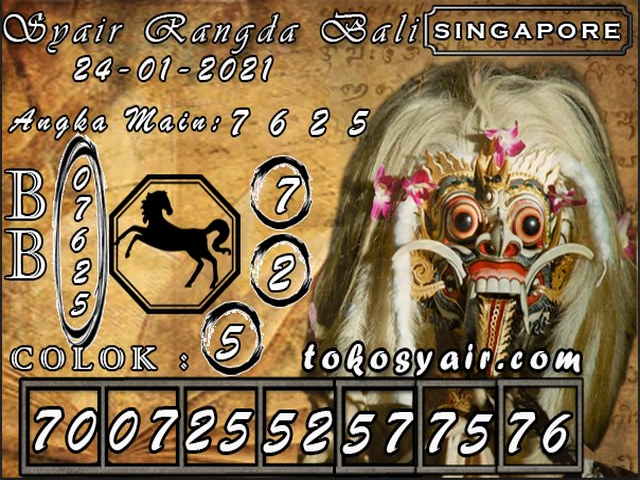 PREDIKSI singapura