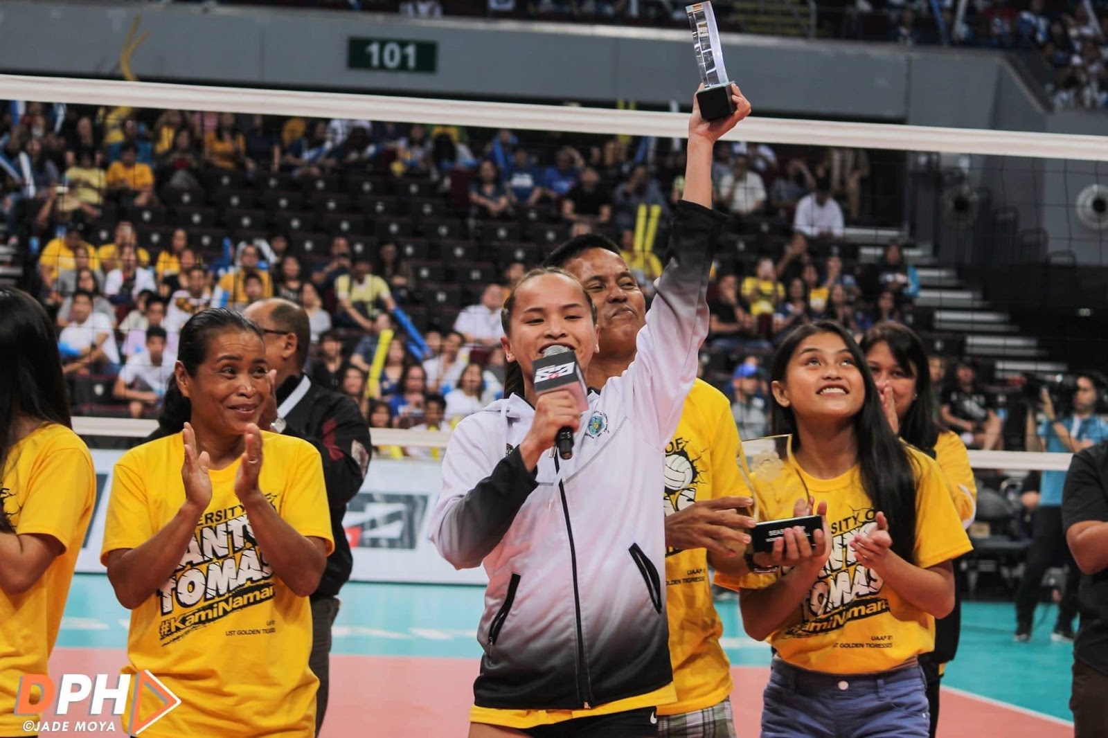 UAAP women's volleyball individual awardees formally named