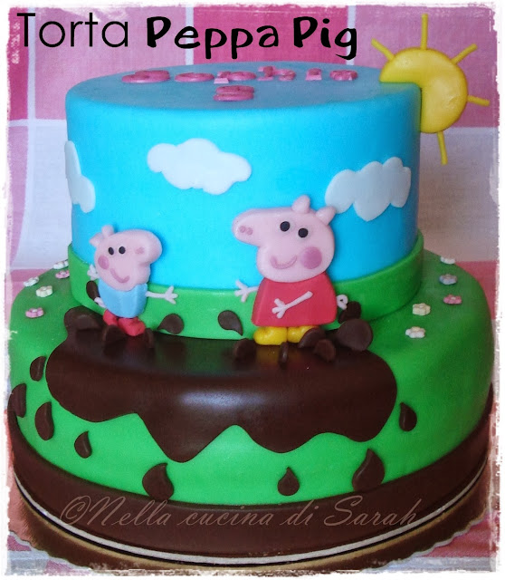 e alla fine arriva peppa! ~ torta peppa pig