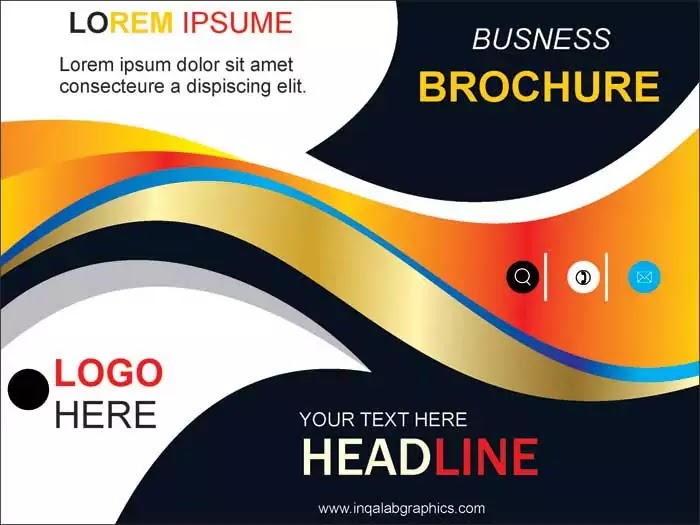 Brochure Design Vector Cdr free Vector Templates Download