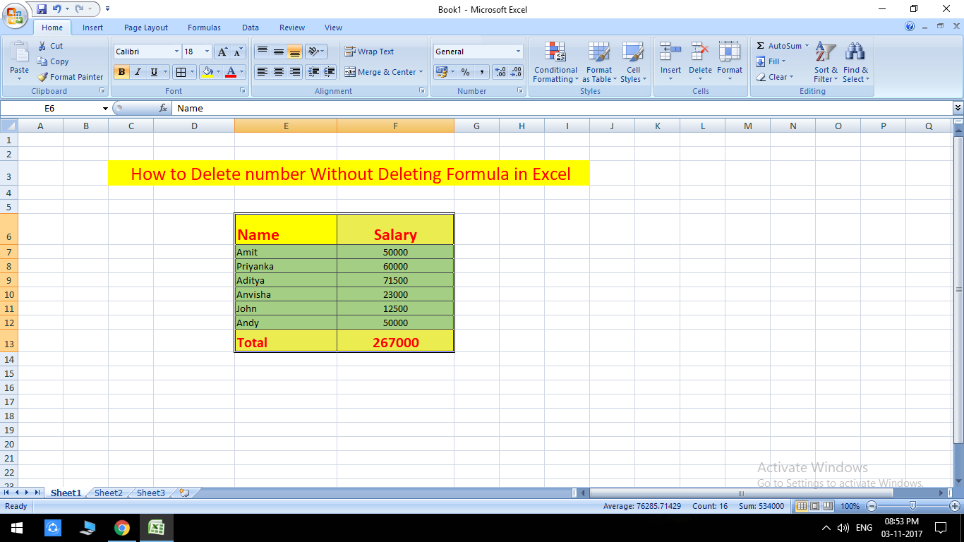 Excel arrastrar formulas