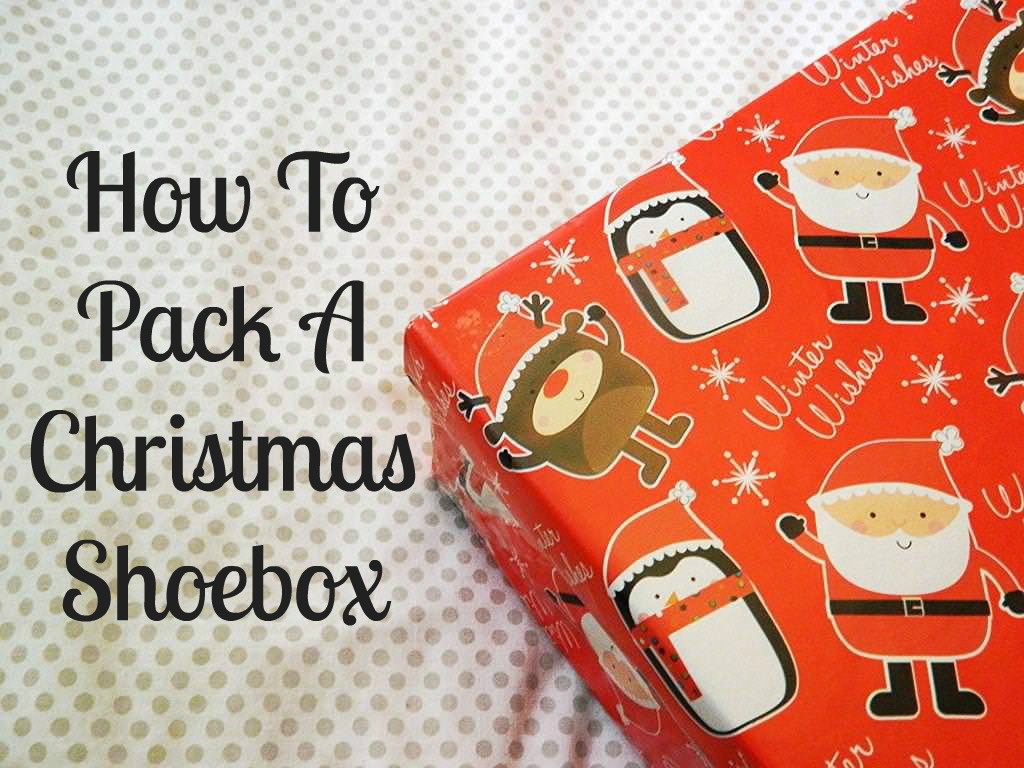 How To Pack a Christmas Shoebox Raiin Monkey