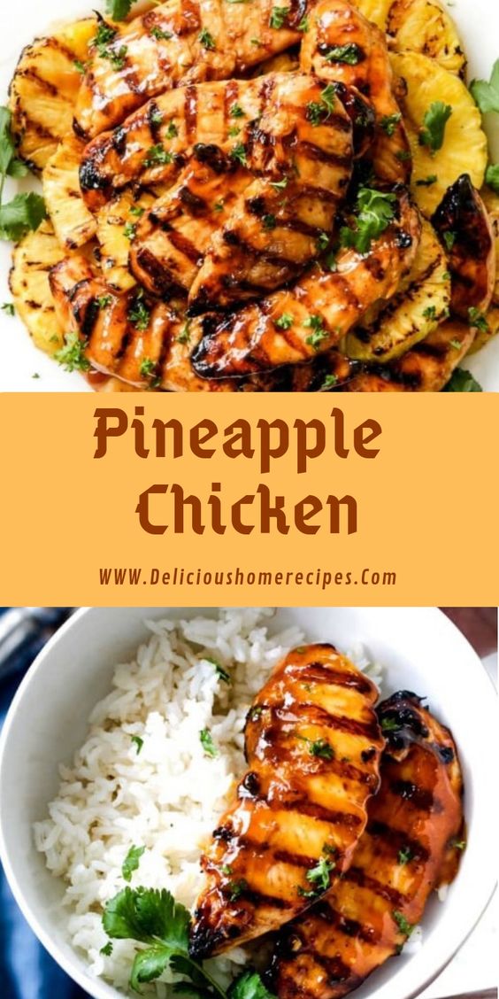 Pineapple Chicken RECIPE FOR HEALTHY