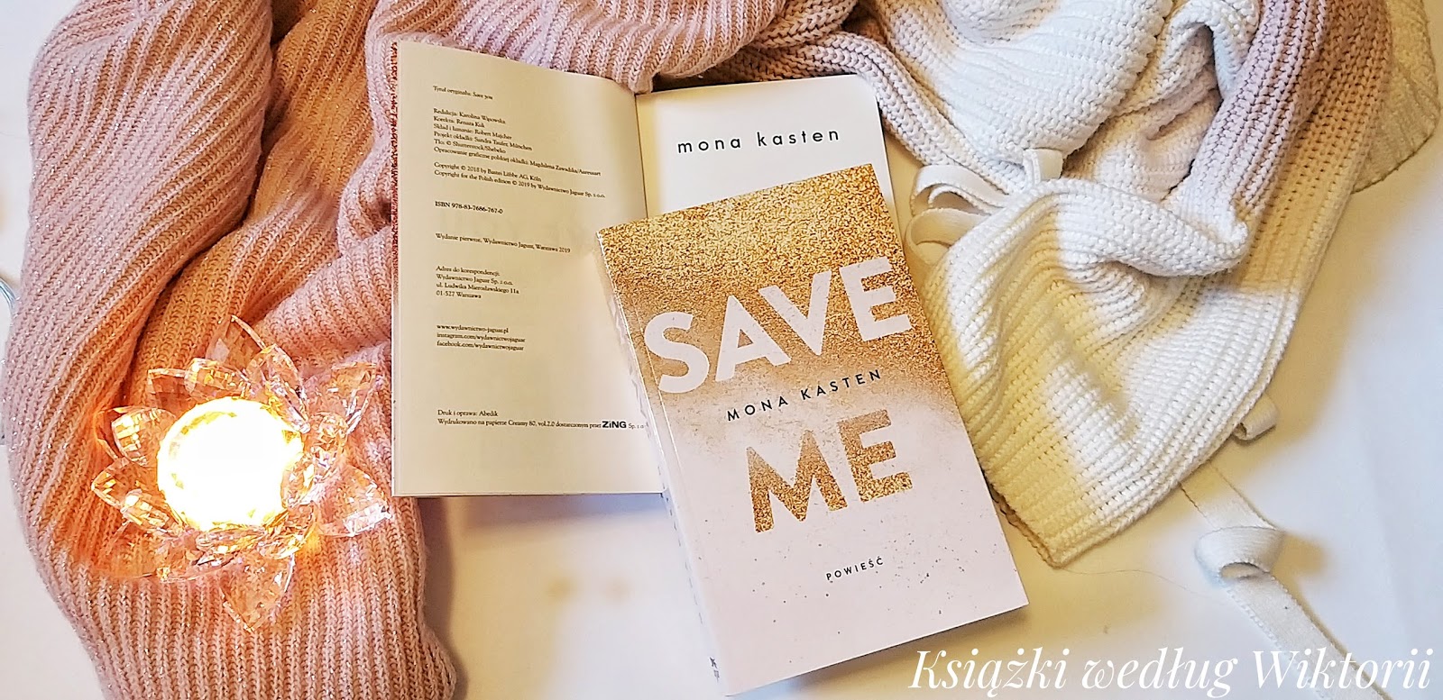 Książki według Wiktorii: "Save me" Mona Kasten