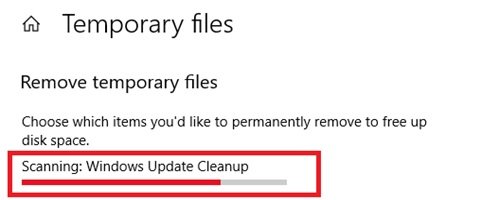 archivos temporales en Windows 10
