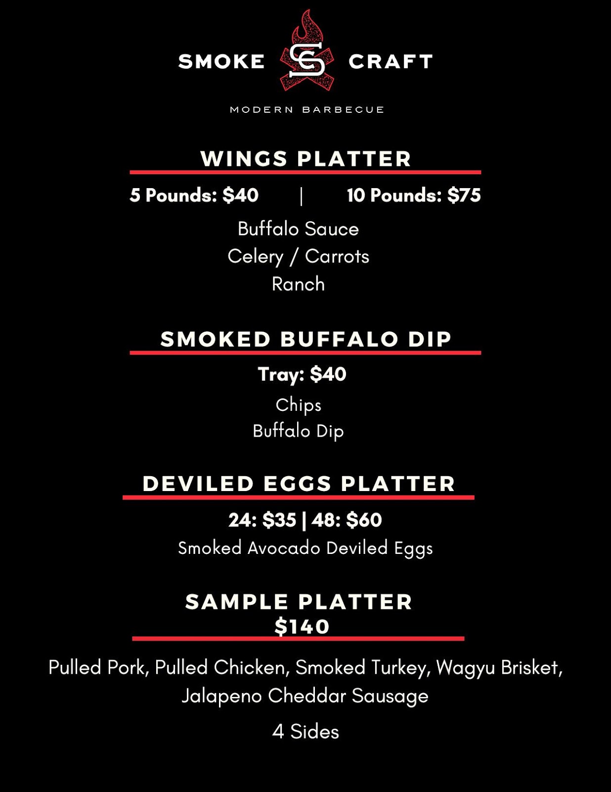 Smokecraft Modern Barbecue Rolls Out Game Day Packages DC Outlook