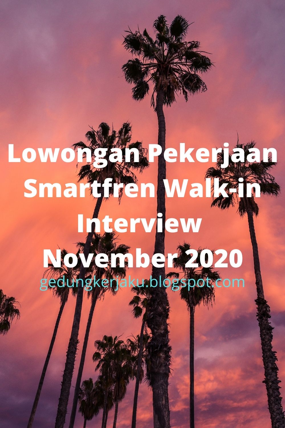 Lowongan Pekerjaan Smartfren Walk-in Interview November 2020