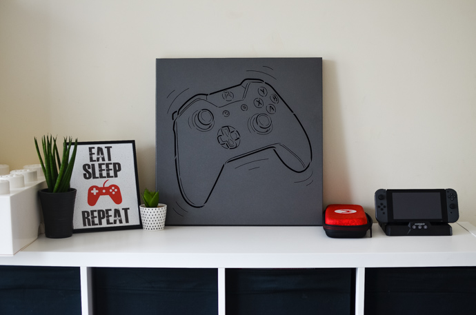 gaming themed kids bedroom, gaming room for children