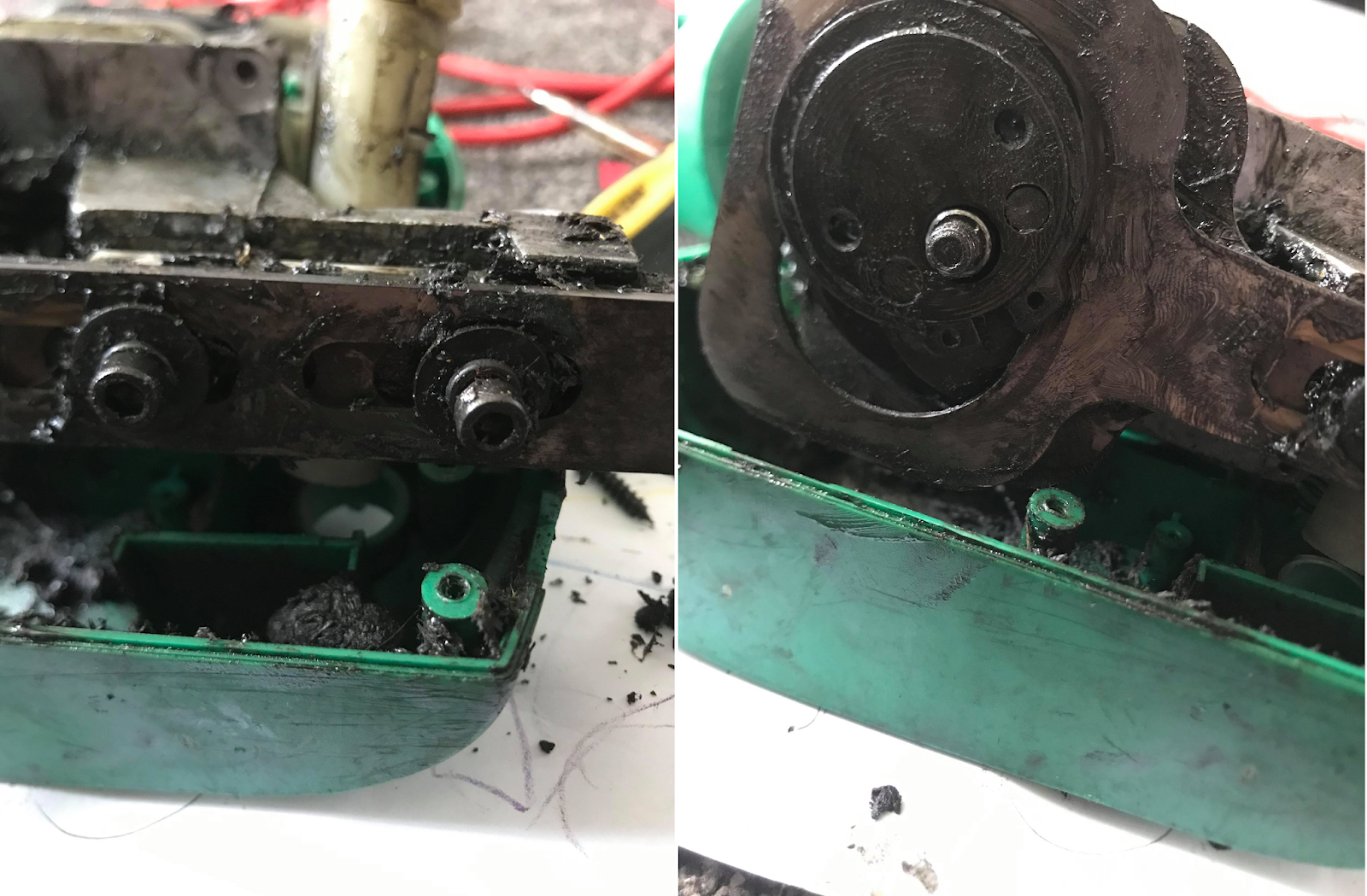 Fixing a hedge trimmer