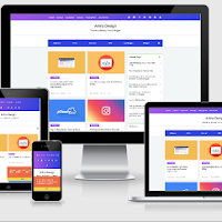 New Arlina Design Theme Responsive Blogger