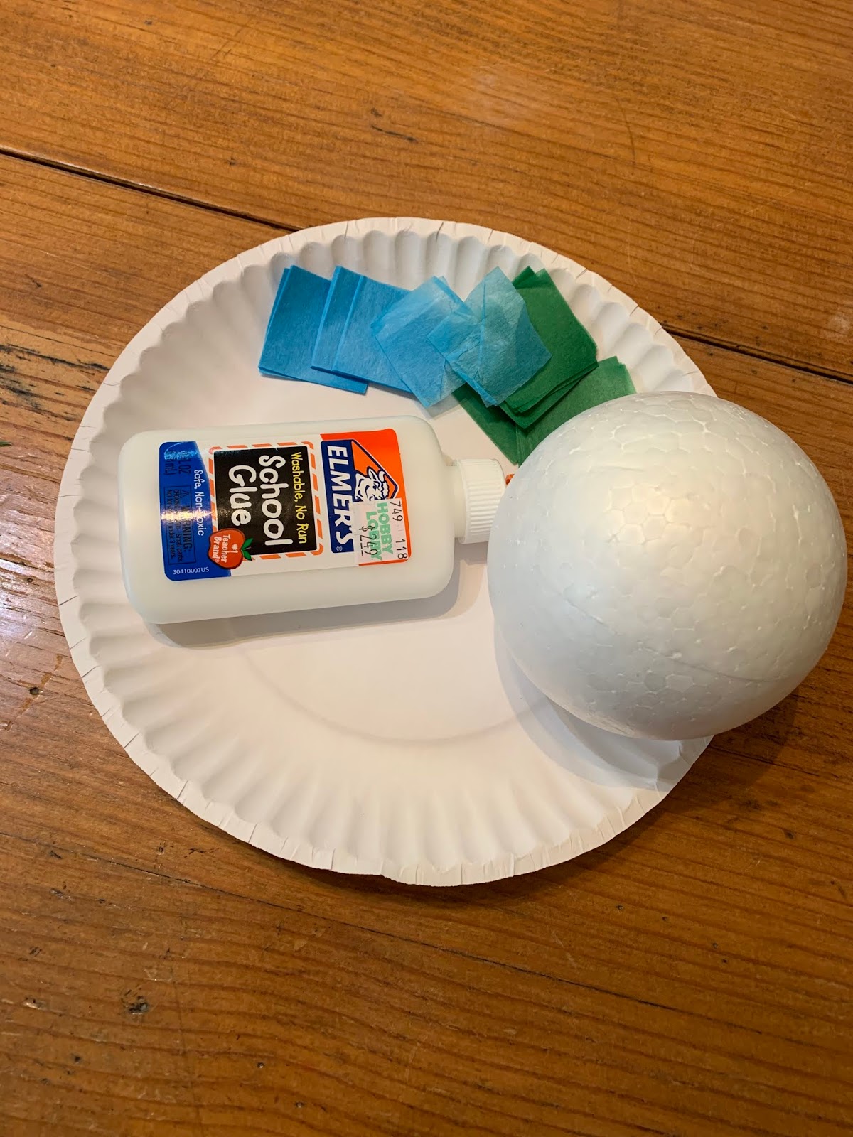 I Did It You Do It Styrofoam Earth