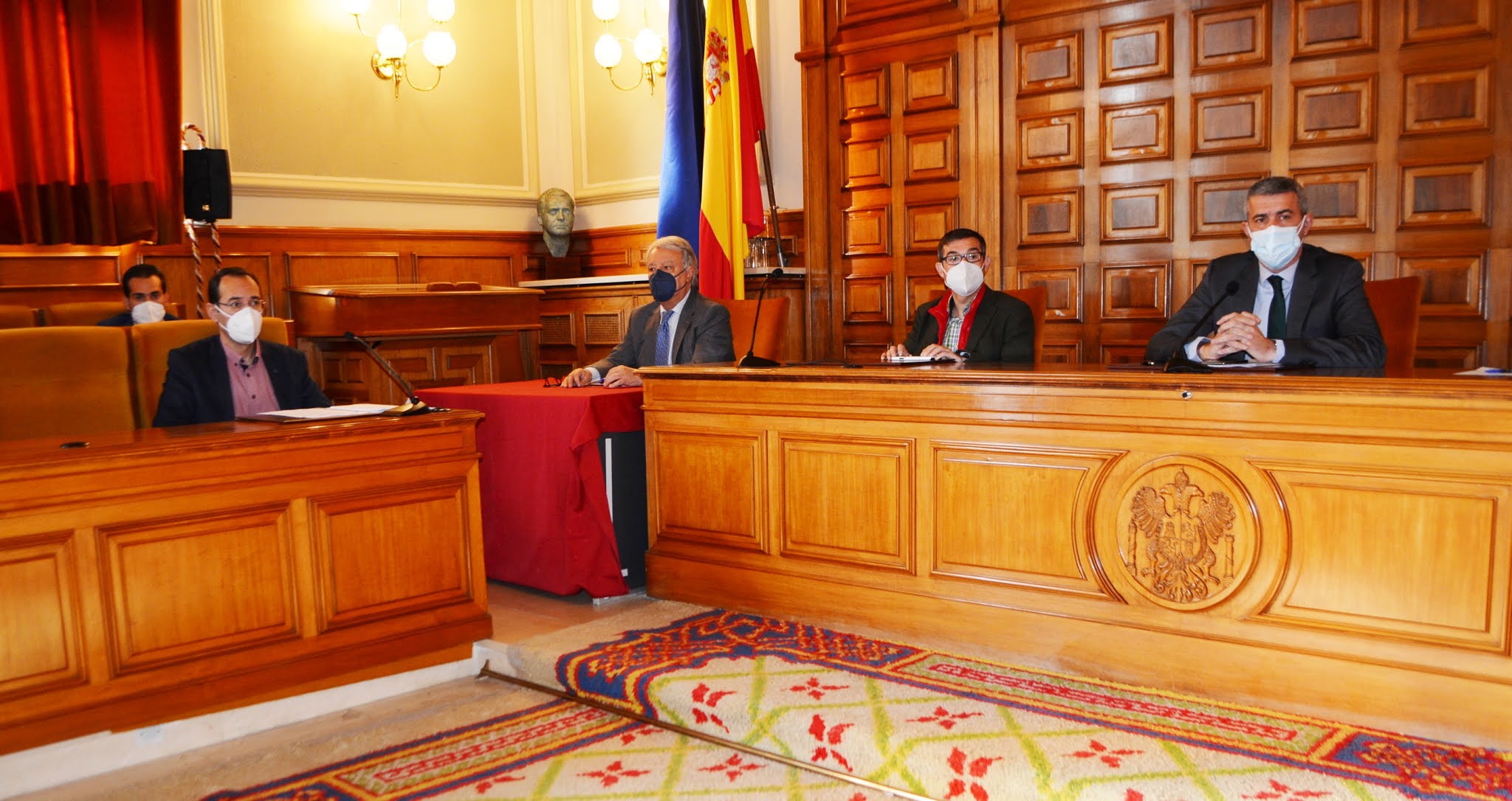Pleno en la Diputación de Toledo.