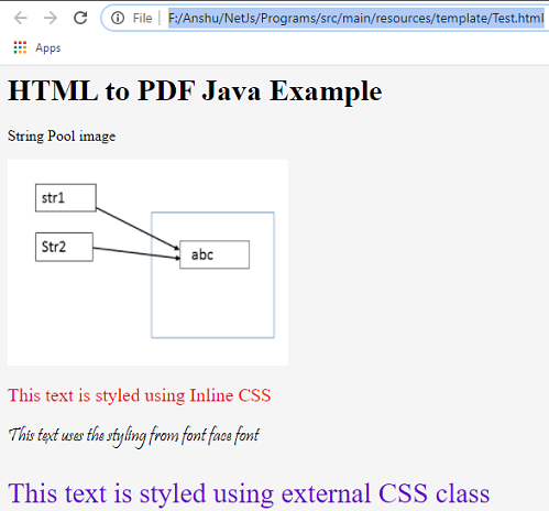 Convert HTML to PDF in Java + Openhtmltopdf and PDFBox | Tech Tutorials