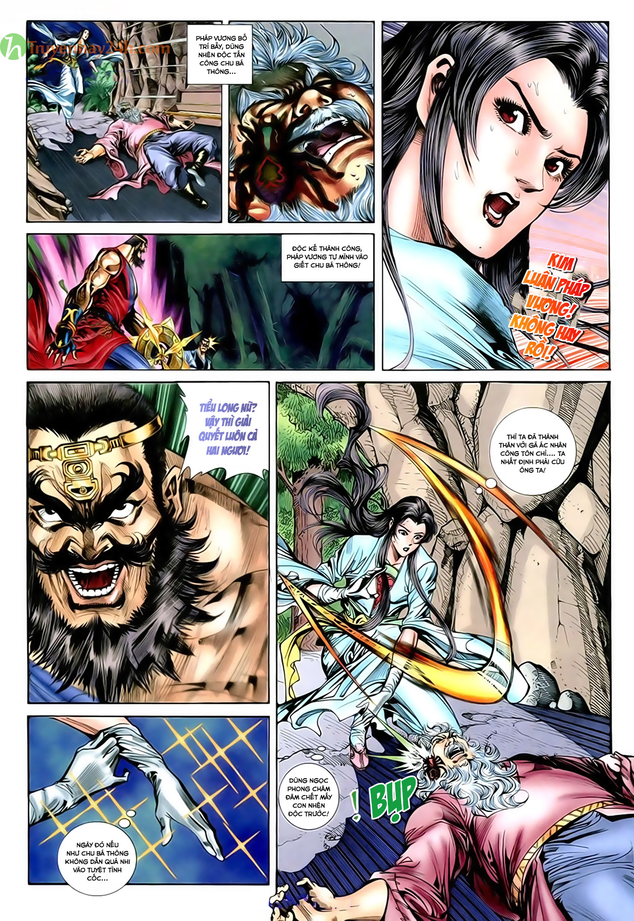 Thần Điêu Hiệp Lữ chap 54 Trang 14 - Mangak.net Thần Điêu Hiệp Lữ chap 54 Trang 14 - Mangak.net