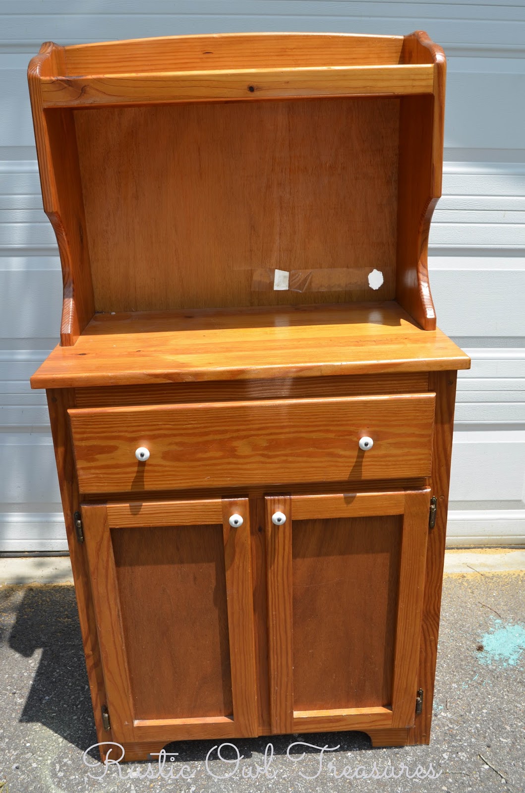 Rustic Owl Treasures The Farmhouse Hutch