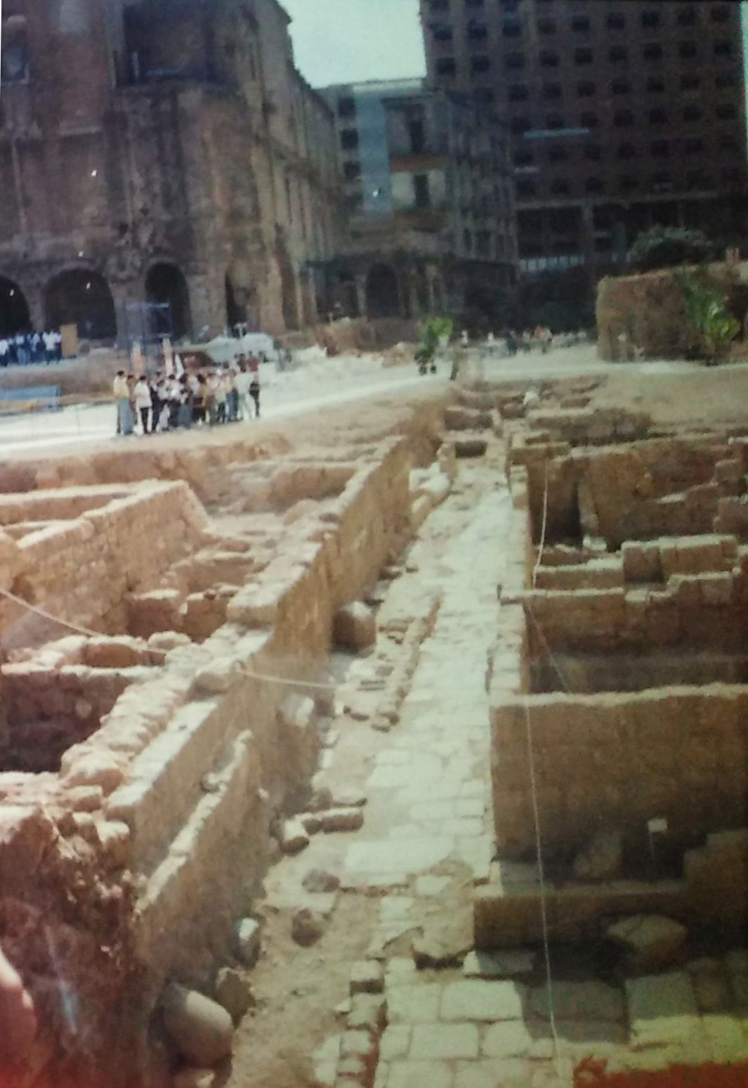 archaeological excavations