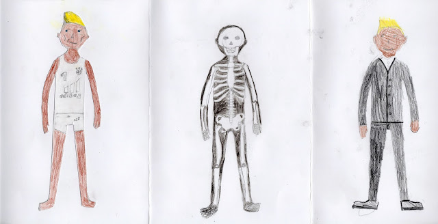 Aide Leit-Lepmets haapsalu kunstikool kompositsioon kunstiõpetaja inimese skelett luustik