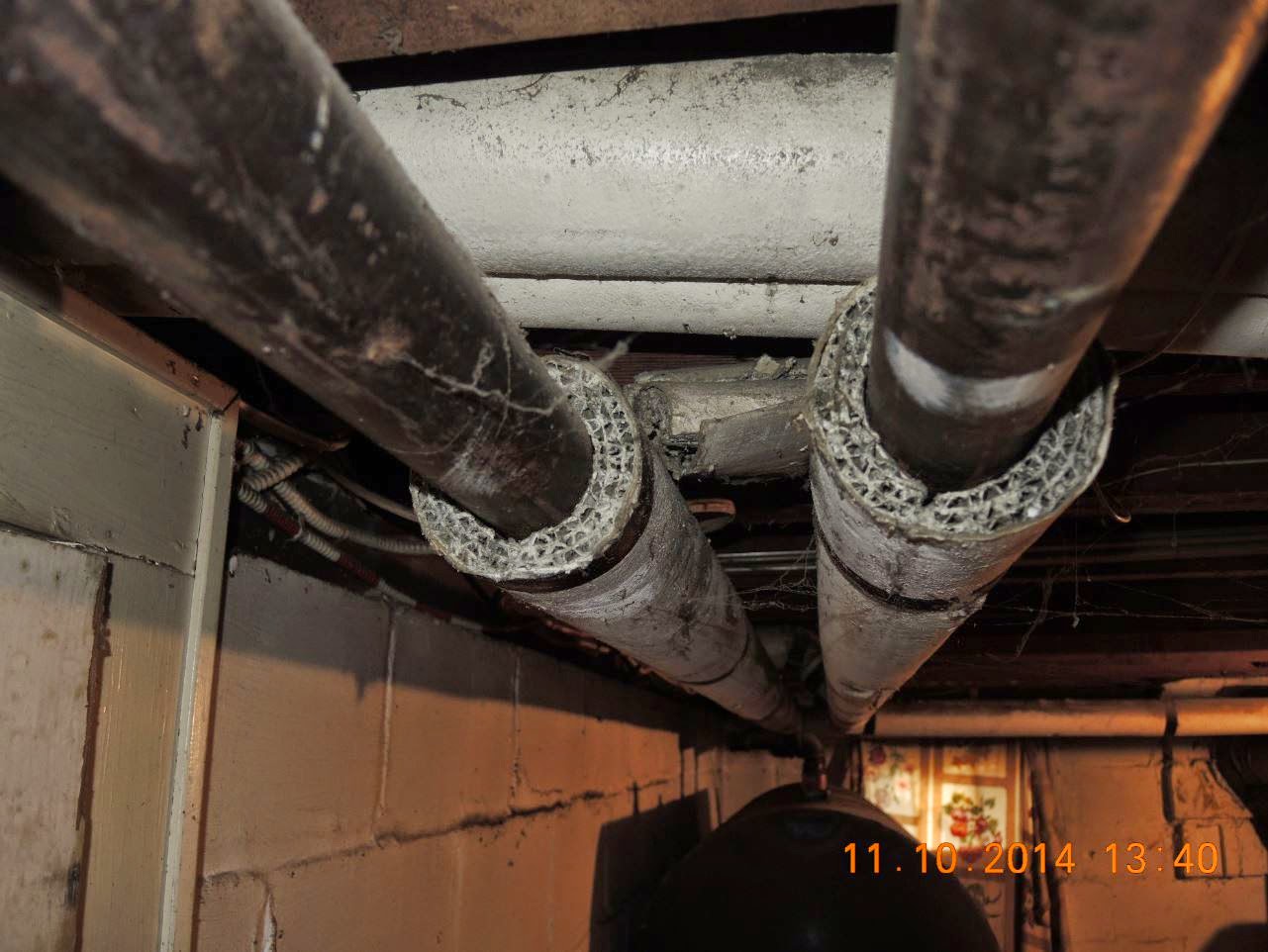 MEC&F Expert Engineers CORRUGATED ASBESTOS PAPER INSULATION AND OLD