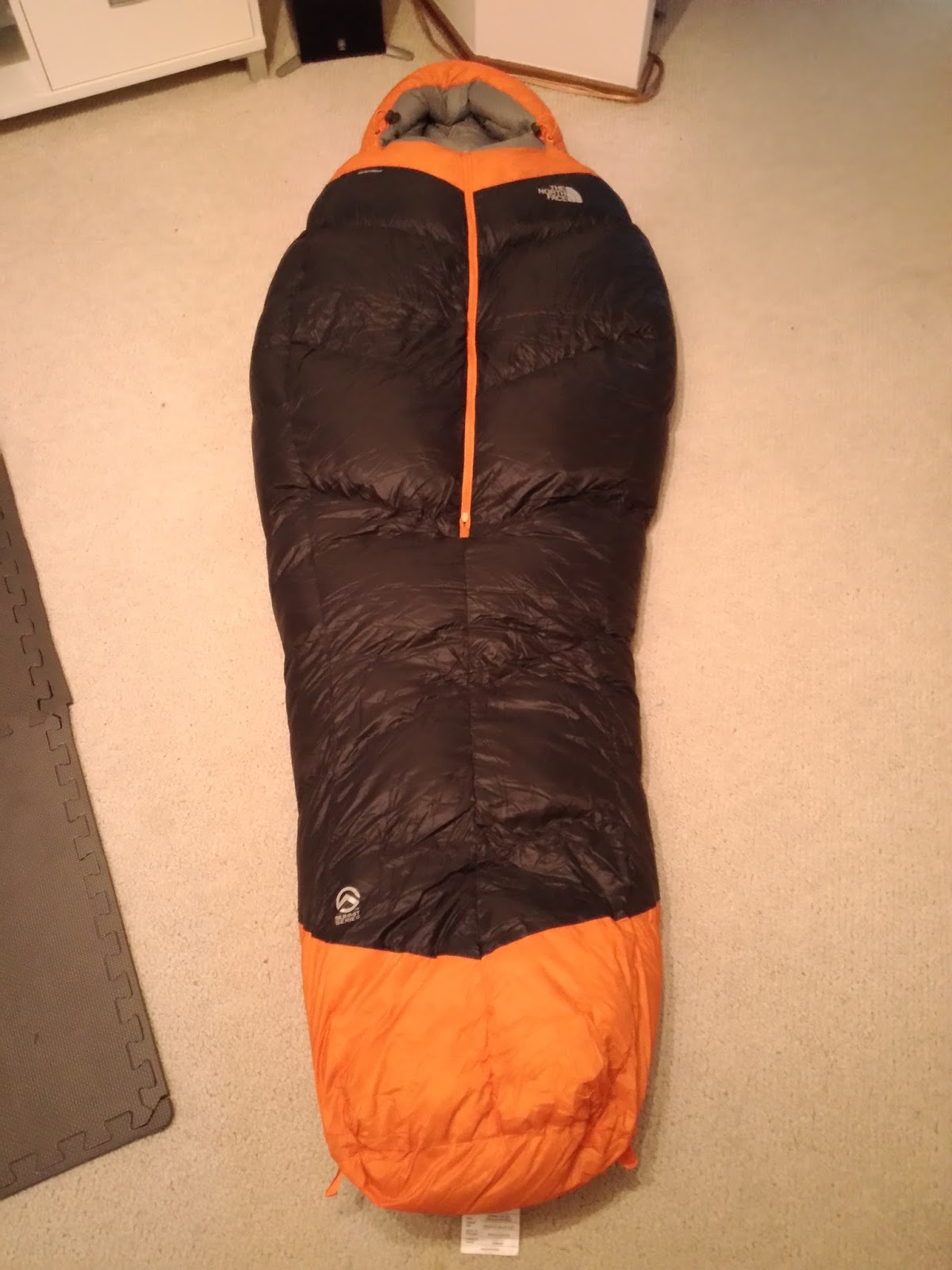 north face sleeping bag jacket