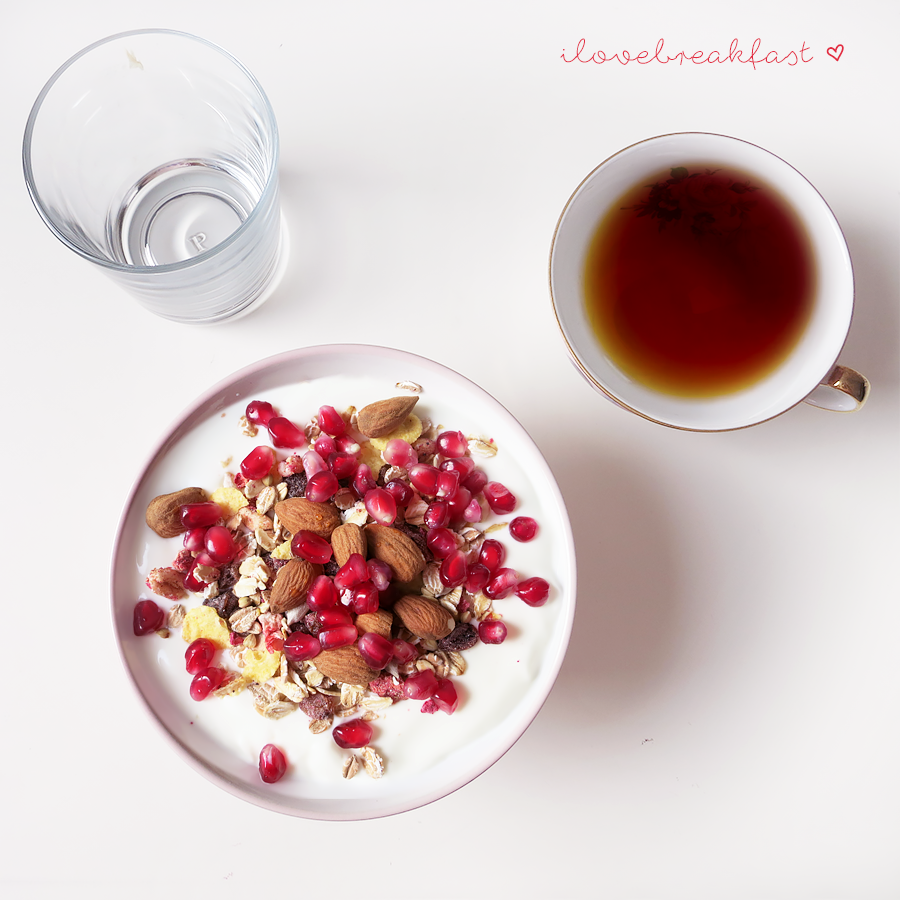Granatapfel Müsli Granatapfel Müsli