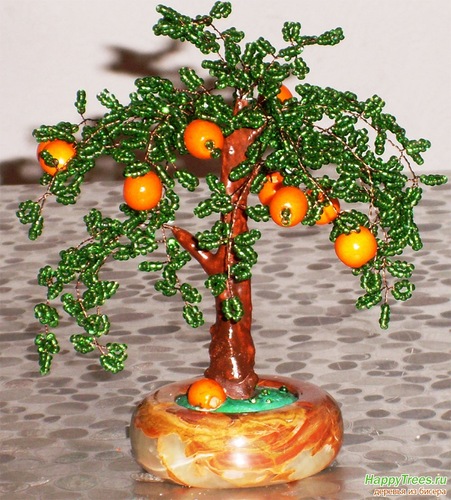Мастерим новогоднее деревце из мандаринов: идеи и мастер-классы, как сделать дерево из мандаринов своими руками, мандарины на новый год мастер-класс дерево счастья, http://prazdnichnymir.ru/
