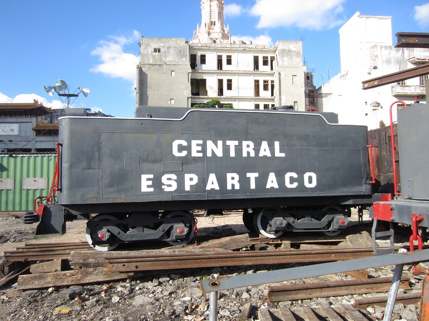 Cuban Cigars, Culture & Lifestyle Train Junkyard (Havana) Nov.2012