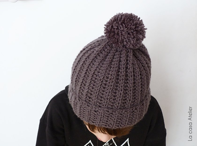 COMO UN GORRO CROCHET FÁCIL |