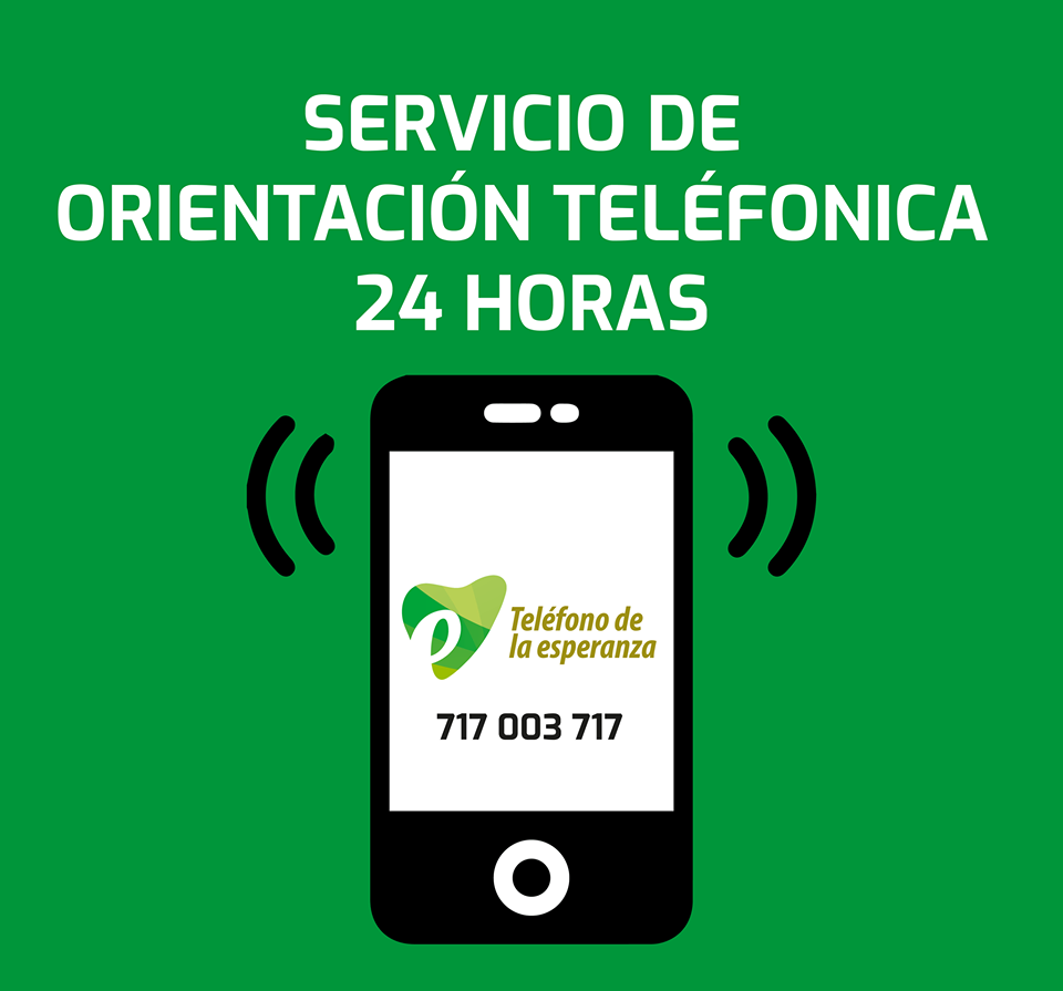 vestir yeso Relajante El tiempo de la esperanza: El Teléfono de la Esperanza atiende a las  personas que necesiten ayuda en cualquier punto de España, llamando al 717  003 717