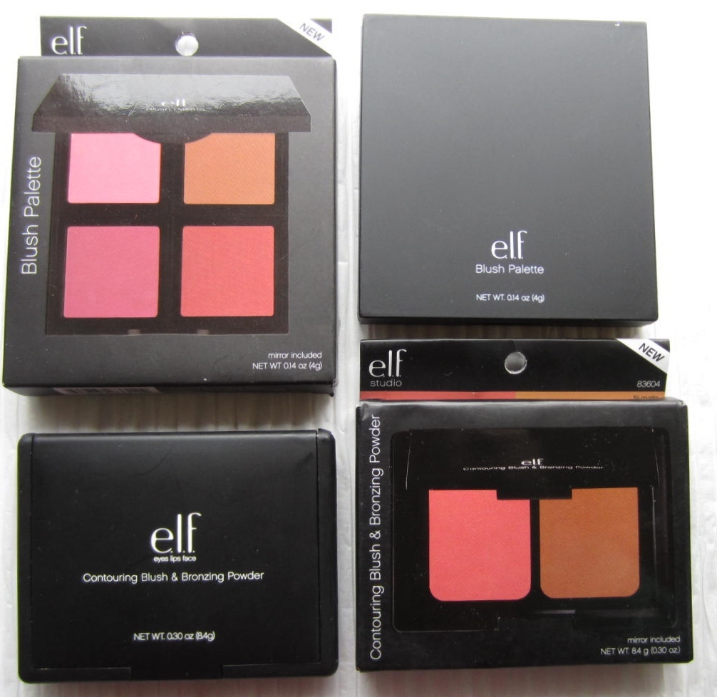 Ida Pie ELF Contouring Blush and Bronzing Powder Fiji Matte Swatches
