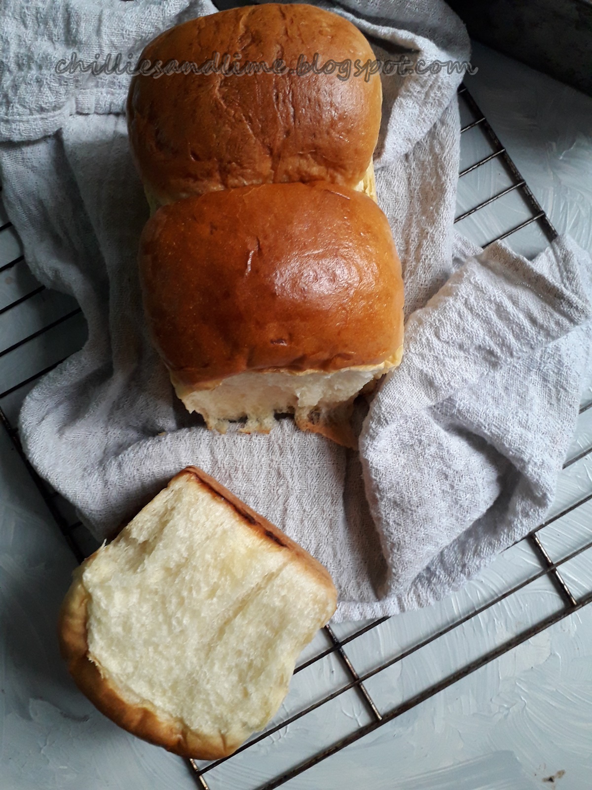 Chillies and Lime Hokkaido milk bread