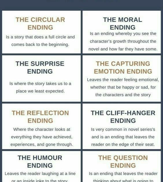 Martin Wilsey Tuesday Tips 10 Types of Endings