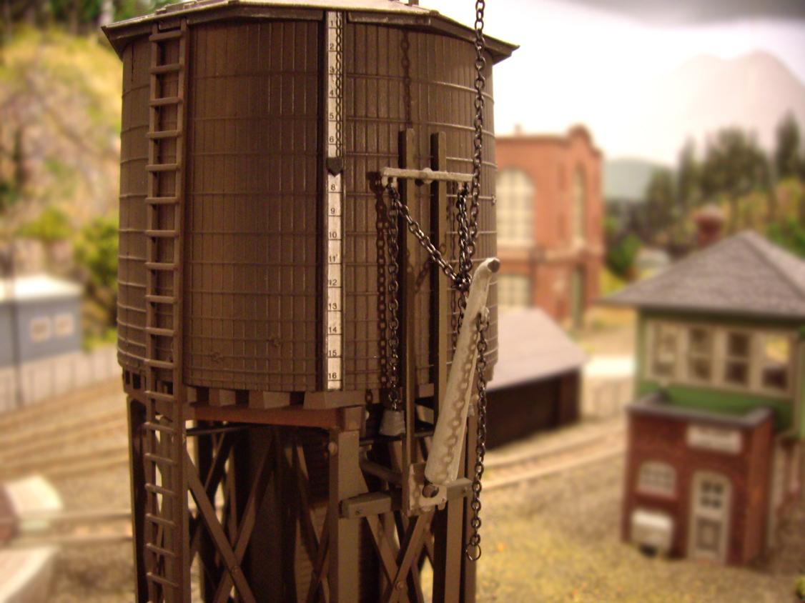 TY'S MODEL RAILROAD Atlas Water Tower Kit