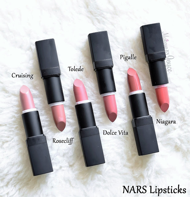 Nars Sheer Lipstick Cruising Dolce Vita Swatches Review