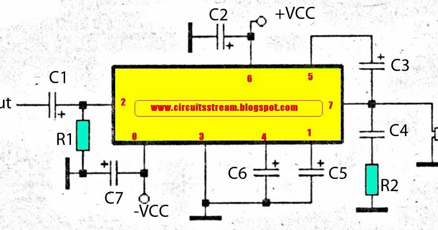 Various diagram: Simple Subwoofer Amplifier Wiring diagram Schematic