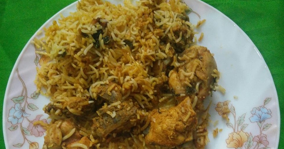 Chitra Shenoy's Kitchen... From my kitchen to your tummy Hyderabadi Chicken Biryani