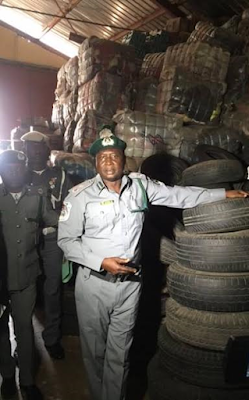 ll Photos: Nigeria Customs impounds contraband goods worth over N1Billion