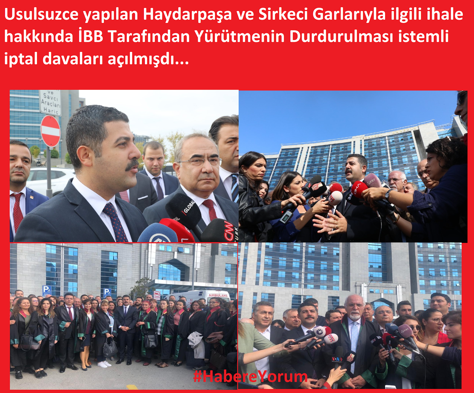 TCDD İHALEYİ İPTAL ET