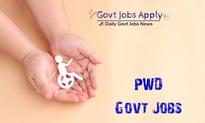 PWD Govt Jobs