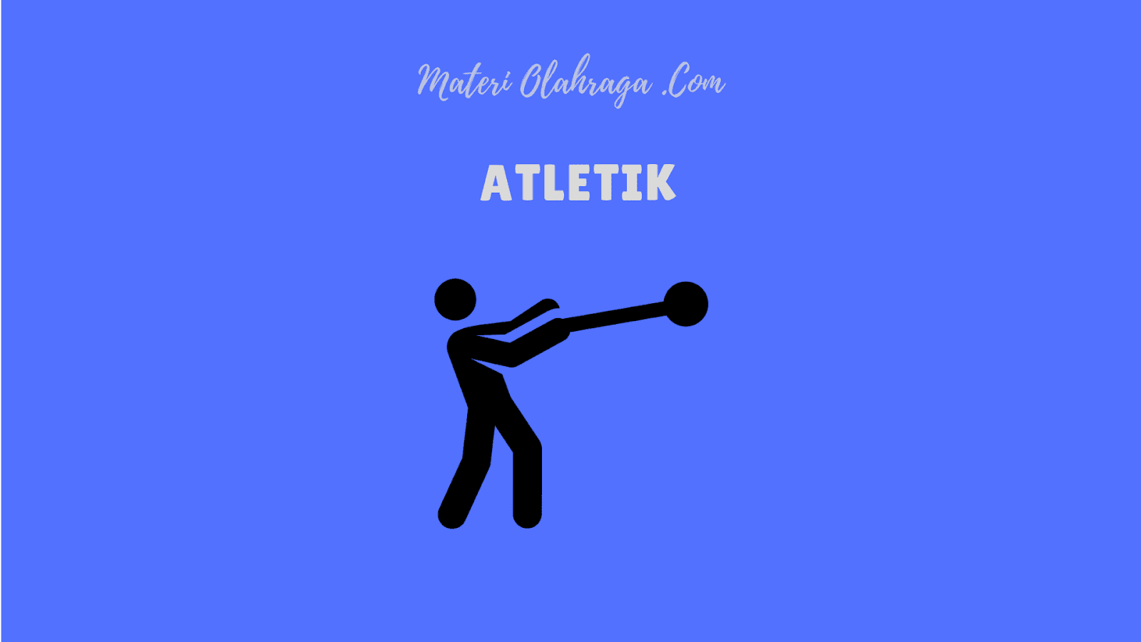 Pengertian Atletik Sejarah Nomor Cabor Atletik