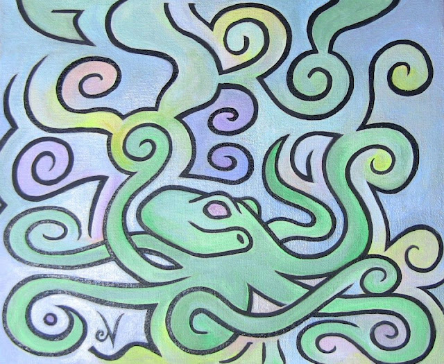 Painting: Octopus 